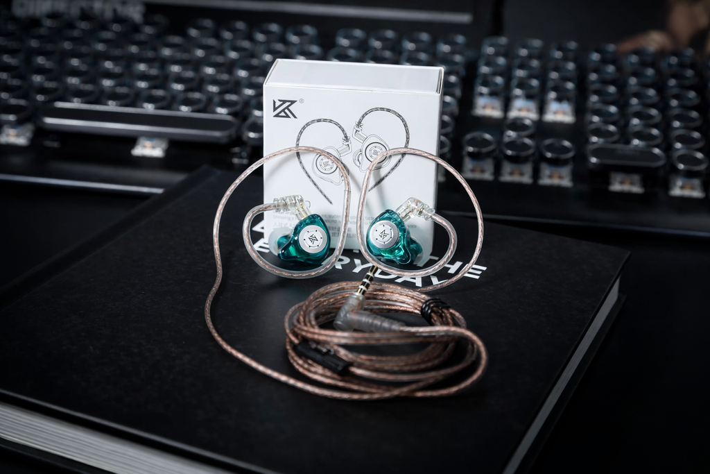 Audífonos Gamer Kz  Edx Pro Cable Desmontable, Inears de Excelente Calidad